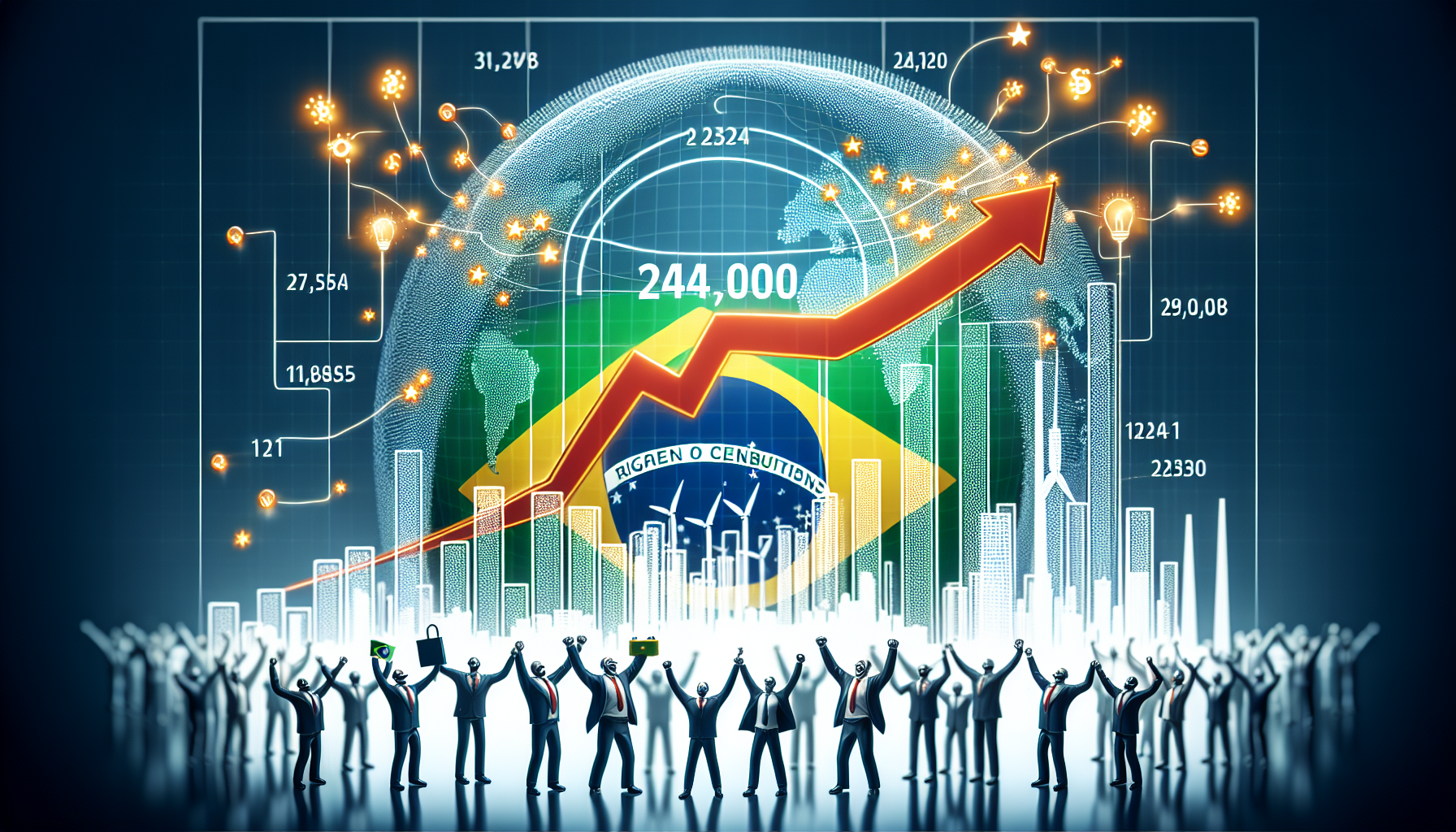 Employment Boom in Brazil: Over 240,000 New Jobs Created, Marking the Biggest Surge in 2024!