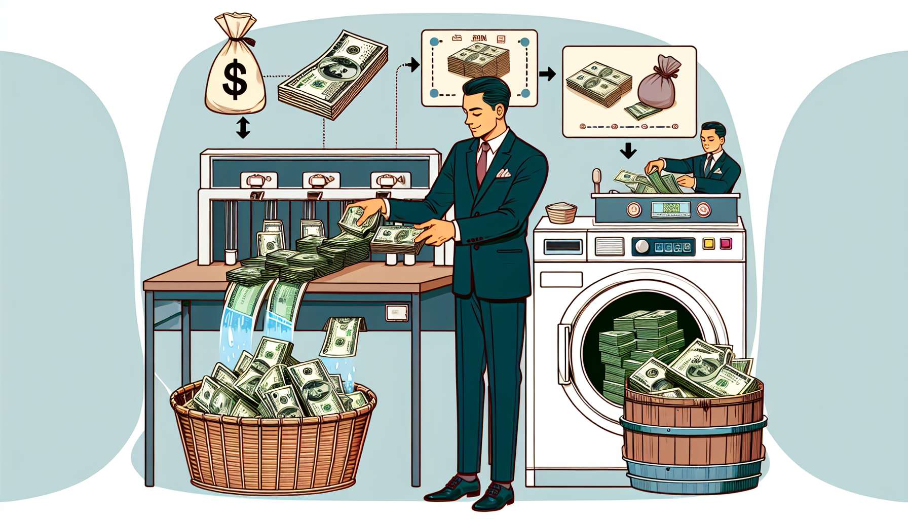 Exploring the Strategies Behind Money Laundering: How Scammers Conceal Illicit Gains and Avoid Detection in the Financial System