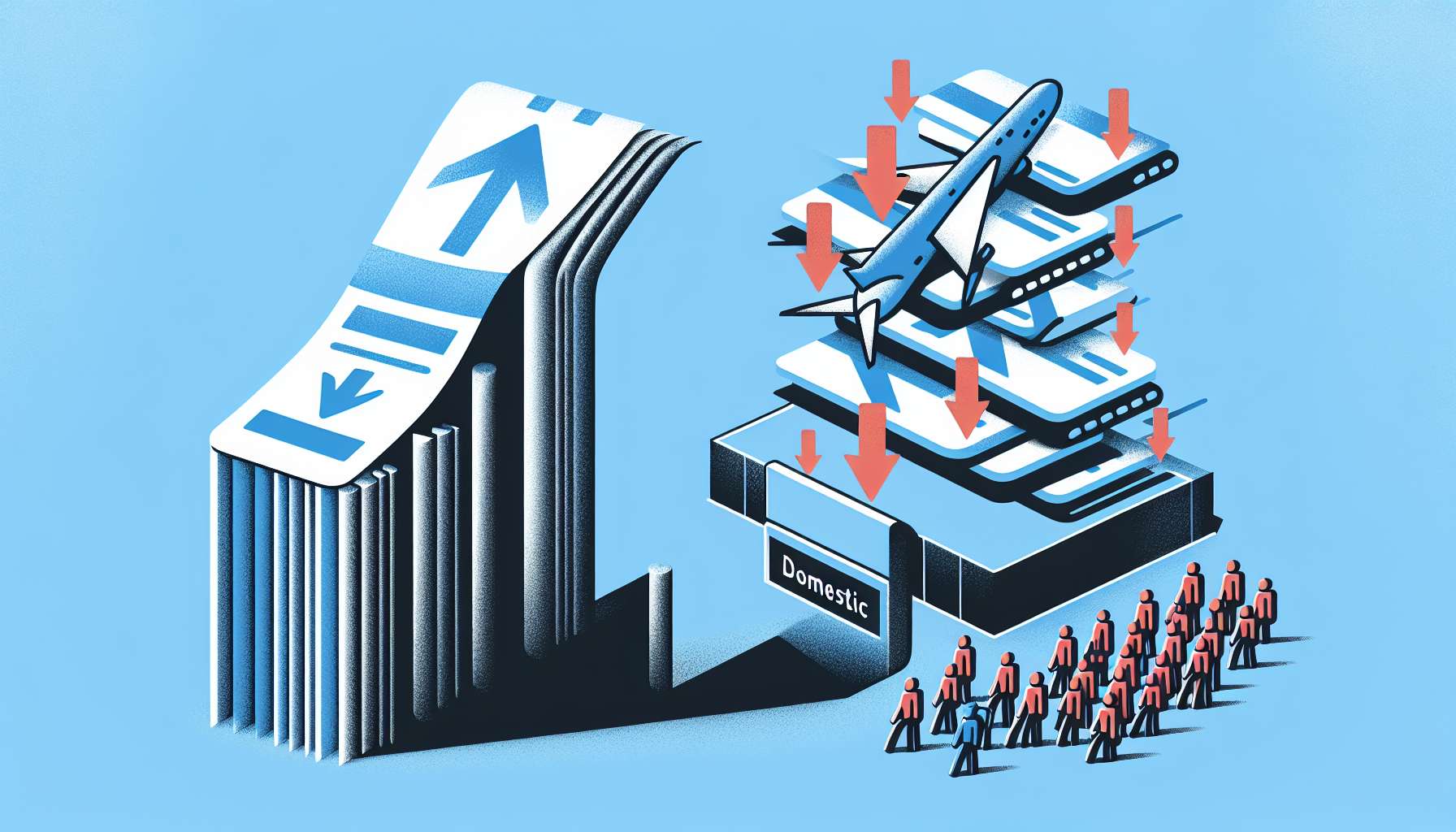 Declining Domestic Travel Demand Drives Down Plane Ticket Prices: An Analysis of the Affordable Shift in Airfare Trends