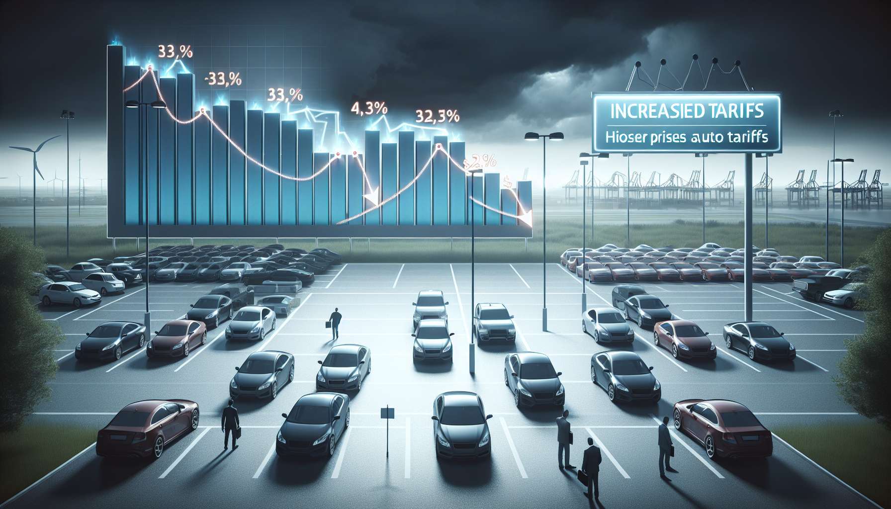 Projected Impact of Auto Tariffs: Anticipated Decline in Vehicle Sales by Millions and Economic Costs Surpassing $100 Billion, Industry Braces for Significant Financial Aftershocks and Market Disruptions