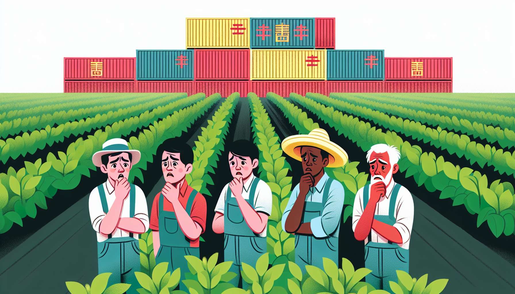 China's Imposition of Significant Tariffs on U.S. Exports Sparks Concerns Among American Farmers About Economic Impact and Trade Relationship Dynamics