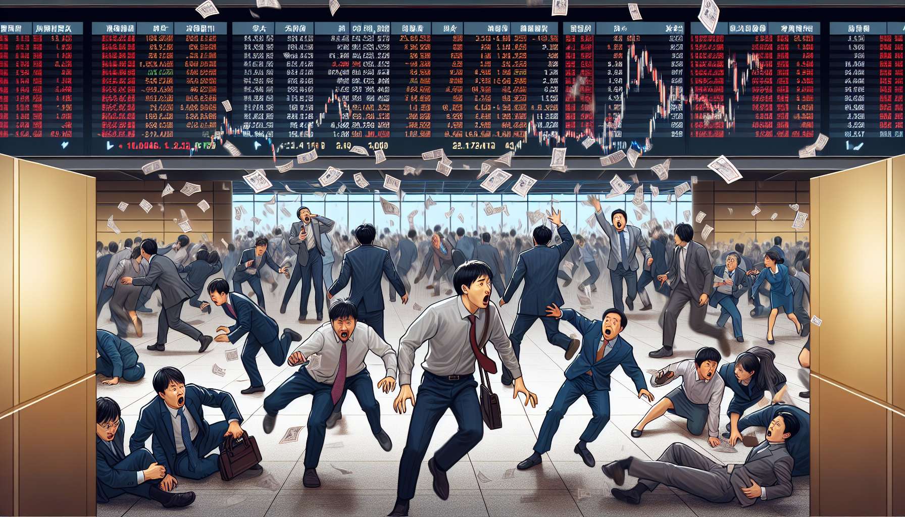 Asian Equities Tumble Sharply Following Trump's Tariffs Declaration, Triggering Concerns Over Trade Tensions and Global Economic Impact as Investors React to U.S. Administration's Latest Move