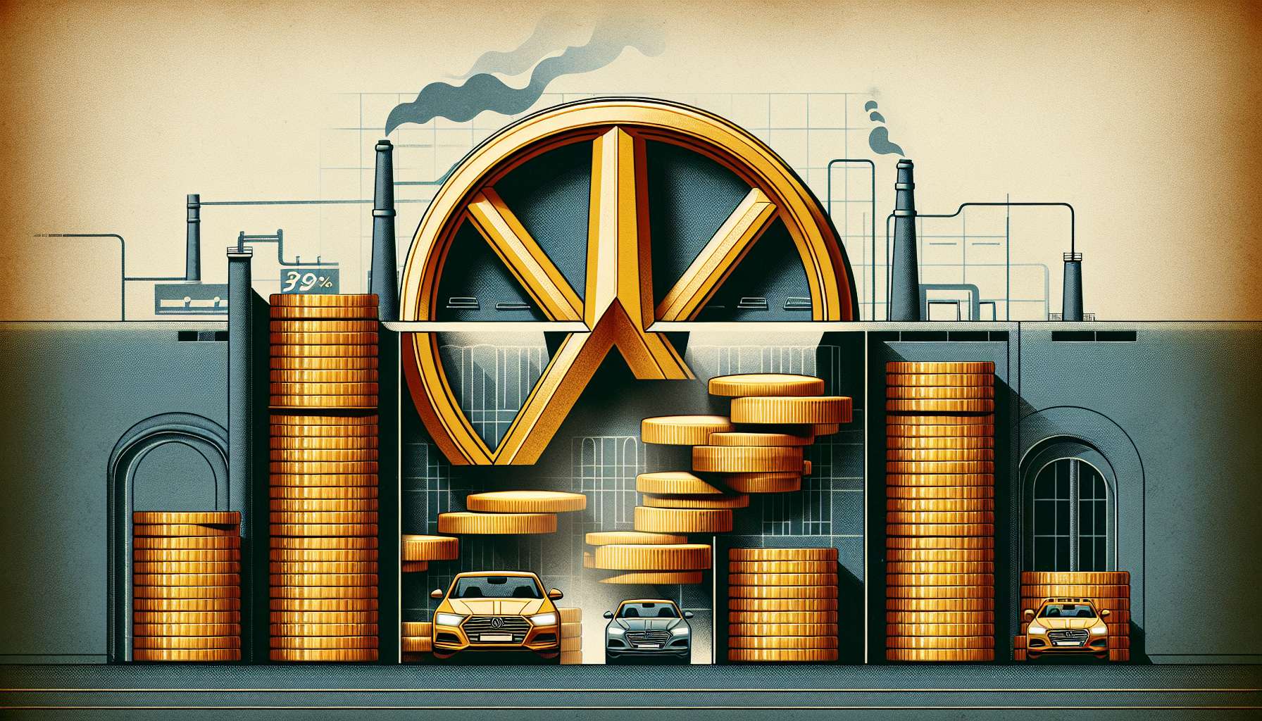 Volkswagen's First-Quarter Financial Performance: Auto Industry Leader Reports Significant 37% Decline in Profit as Global Market Challenges Intensify