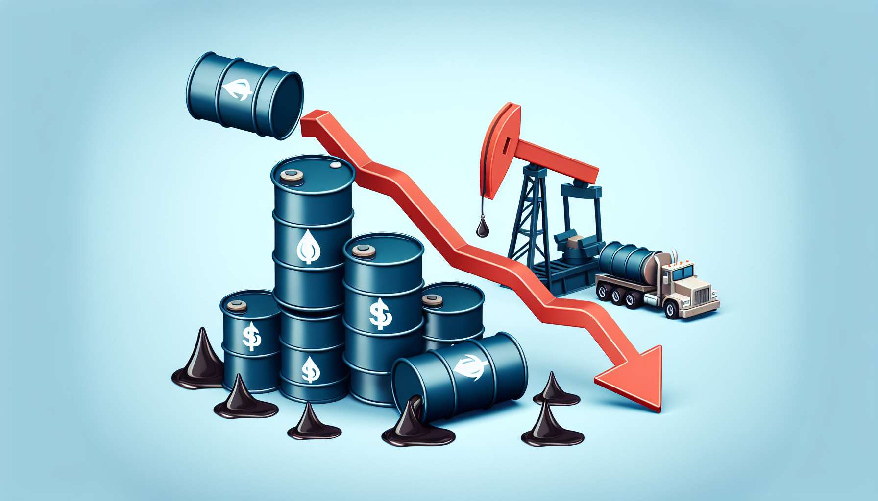 Crude Oil Market Faces Declining Prices Amid Strategic Moves to Boost Global Supply Levels