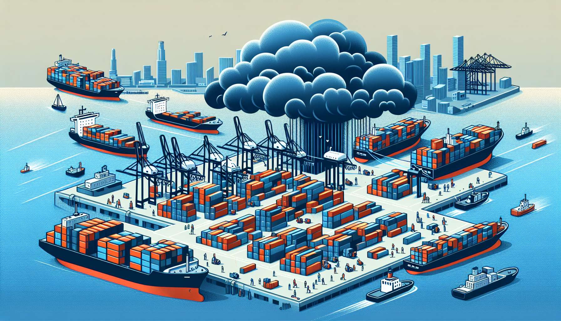 Impact of Trump Tariffs on LA's Busy Ports: Economic Ripple Effects Throughout the US Affecting Consumers and Industries Alike